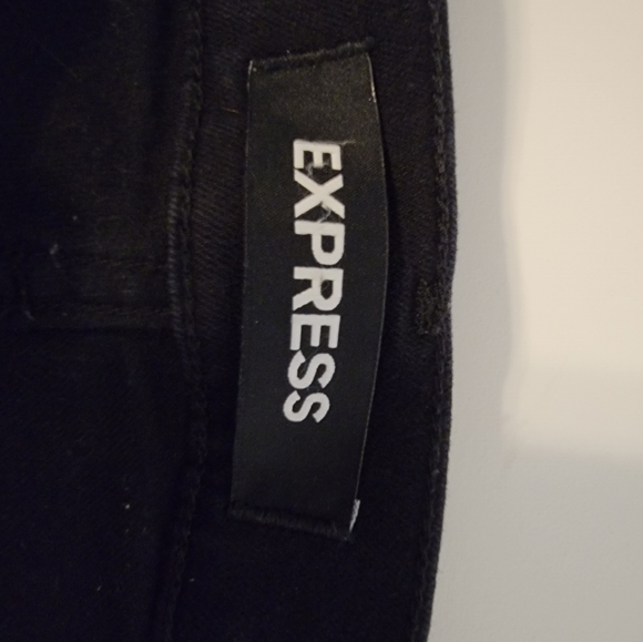 Express Mid Rise Stretch Jeans - Picture 2 of 3
